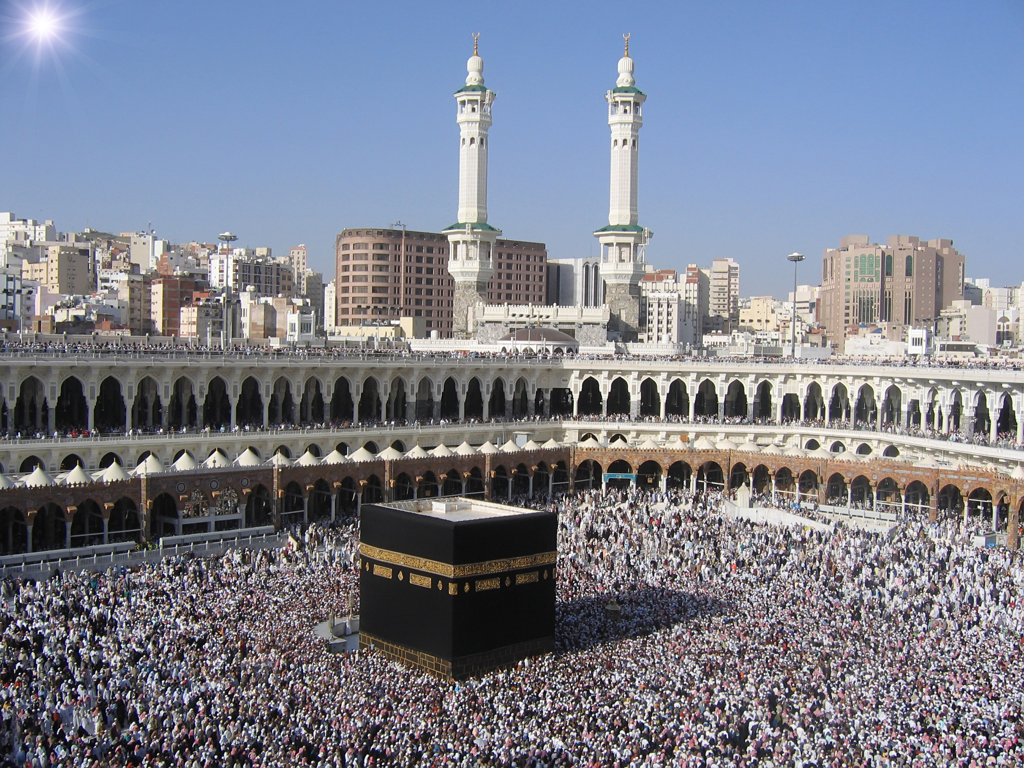 Где город мекка. Мечеть Кааба в Мекке. Саудовская Аравия Мекка и Медина. Мечеть Аль-харам Саудовская Аравия. Хадж мечеть Мекка.