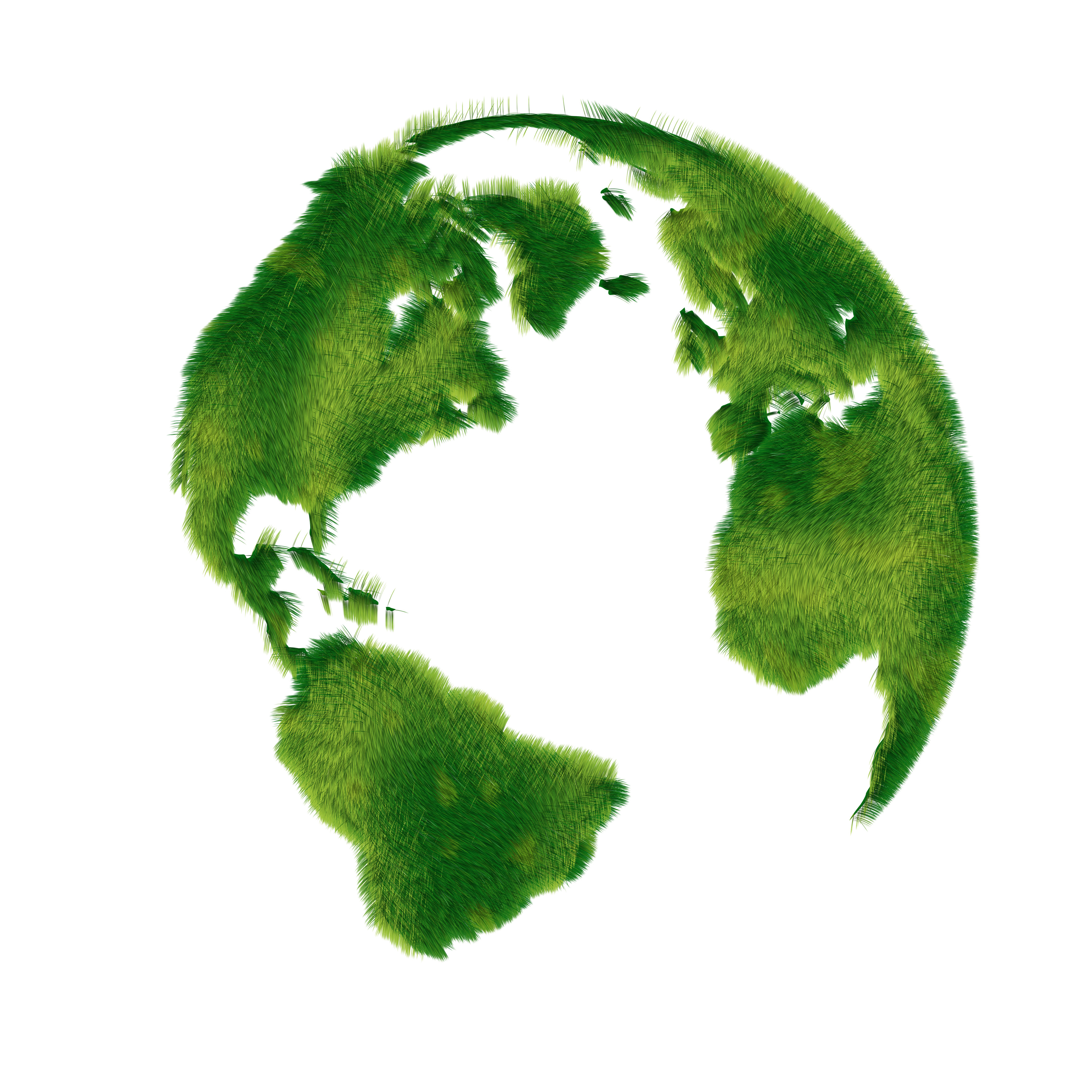 قسمت های سبز کره زمین