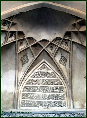 محراب مسجد جامع تاریخی بسطام - شاهرود