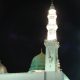 گنبد حضرت محمد در شب