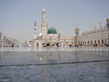 عکس مسجد النبی با کیفیت بالا