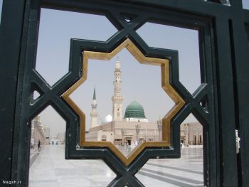 عکس مسجد النبی با کیفیت بالا