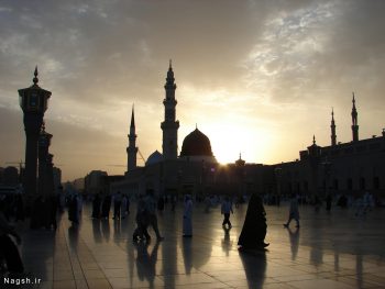 عکس مسجد النبی با کیفیت بالا