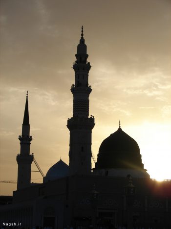 عکس مسجد النبی با کیفیت بالا