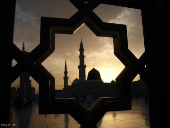 عکس مسجد النبی با کیفیت بالا