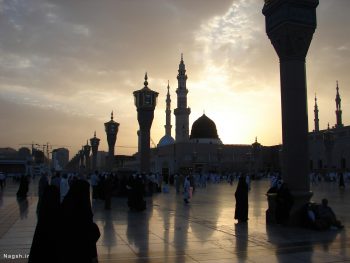 عکس مسجد النبی با کیفیت بالا