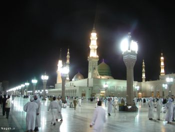 عکس مسجد النبی با کیفیت بالا