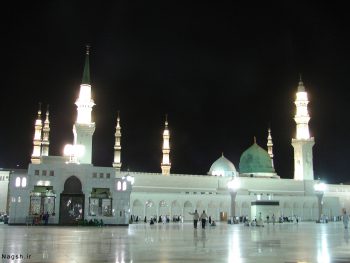 عکس مسجد النبی با کیفیت بالا