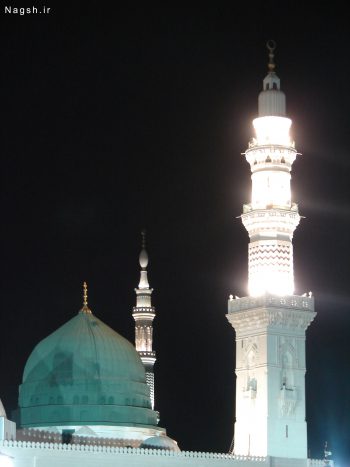 عکس مسجد النبی با کیفیت بالا