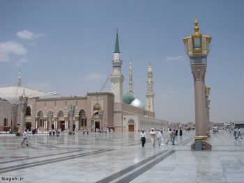 عکس مسجد النبی با کیفیت بالا