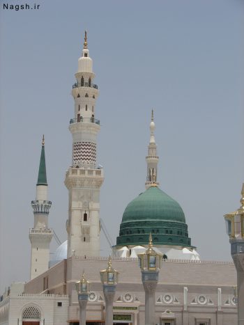 عکس مسجد النبی با کیفیت بالا