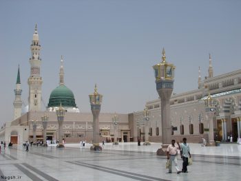 عکس مسجد النبی با کیفیت بالا