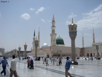 عکس مسجد النبی با کیفیت بالا