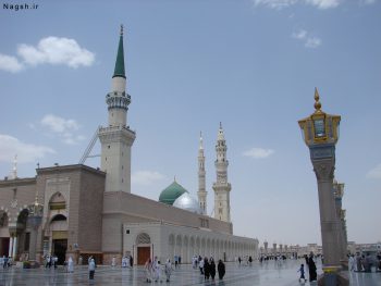 تصویر محوطه مسجد پیامبر